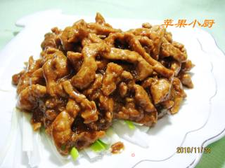 Shredded Pork with Beer Fragrant Sauce recipe