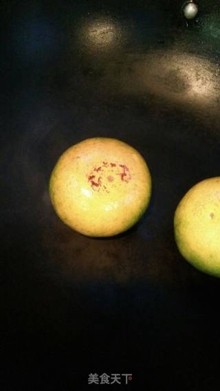 Garlic Water and Fried Oranges recipe