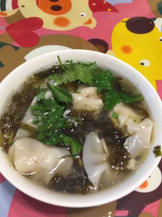 Wontons with Fresh Meat recipe