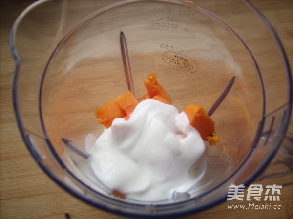 Papaya Yogurt Pops recipe