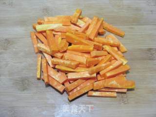 Stir-fried Pumpkin and Asparagus recipe