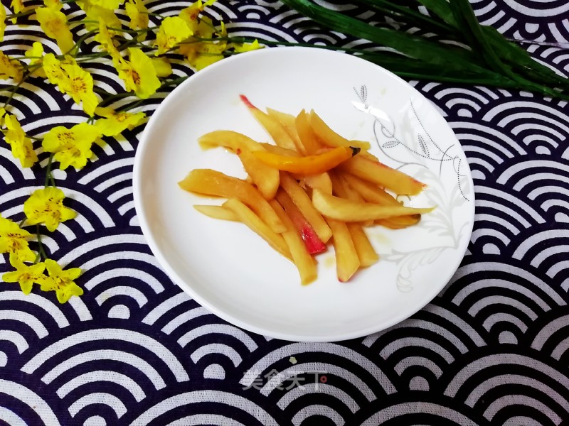 Soaked Carrot Sticks recipe