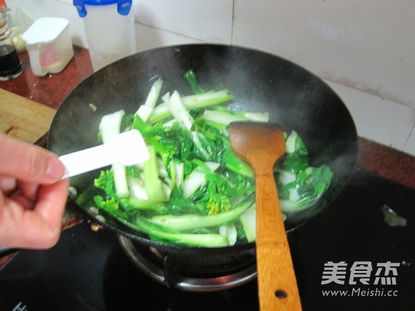 Cabbage Heart in Oyster Sauce recipe