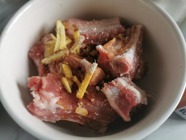 Millet Steamed Pork Ribs with Yam recipe