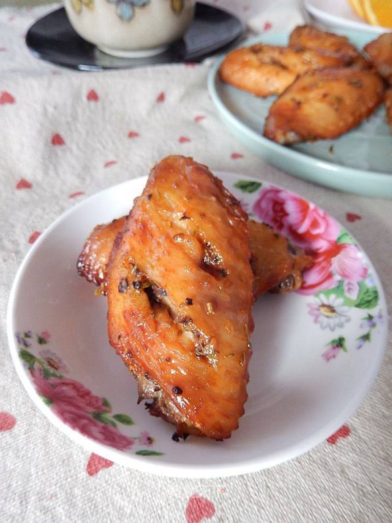 #aca烤明星大赛#roasted Wings with Italian Herbs recipe