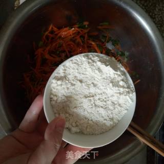 Fried Carrot Balls recipe