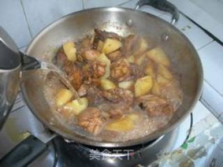 Stewed Chicken Drumsticks with Hazel Mushroom recipe