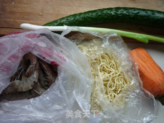 Fried Noodles with Shrimp recipe