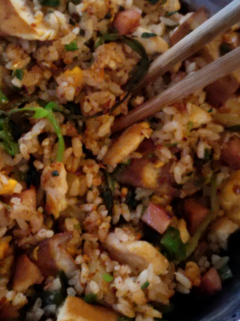 Family Edition Spicy Hotplate Fried Rice recipe