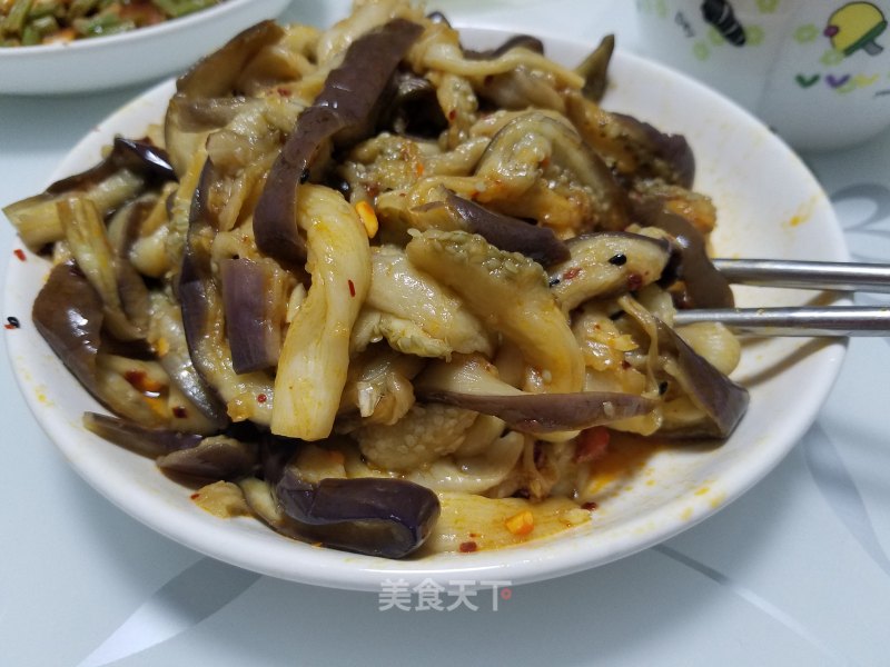 "cold Salad" Eggplant in Red Oil recipe