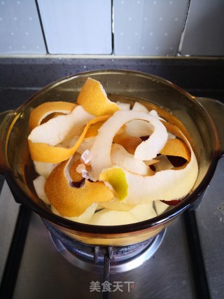 #秋季令正当食#——pear Soup with Rock Sugar and Red Dates recipe