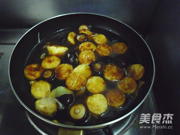 Grilled Japanese Tofu with Shiitake Mushrooms recipe