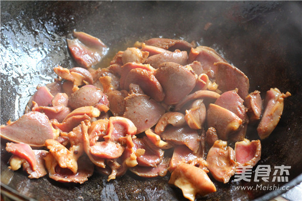 Stir Fried Duck Gizzards recipe