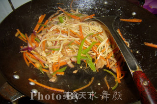 Stir-fried Spaghetti recipe