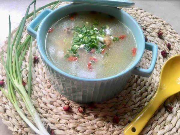 Glutinous Rice Chicken Soup recipe