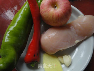 Double Pepper Apple Chicken recipe