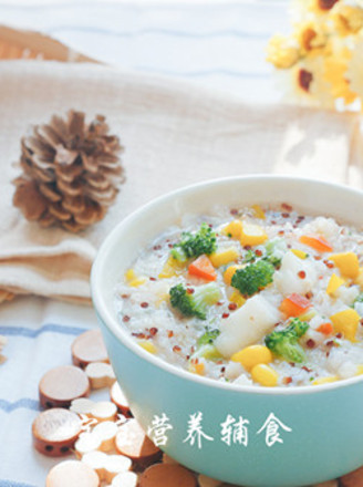 Colorful Cod Congee