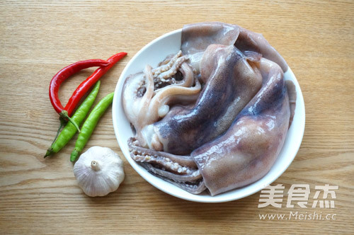 Salt and Pepper Squid Flower recipe