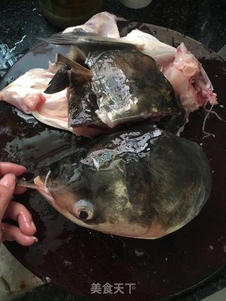 Braised Fish Head with Yuba recipe