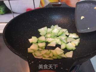 #trust之美#chayote Scrambled Eggs recipe