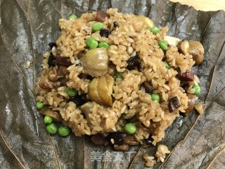 Lotus Leaf Glutinous Rice Chicken recipe