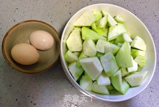 Loofah and Egg Soup recipe