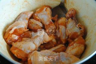 #aca烤明星大赛#cumin Orleans Roasted Wing Root recipe