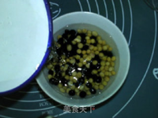 Sweet Potato Two Bean Soy Milk recipe