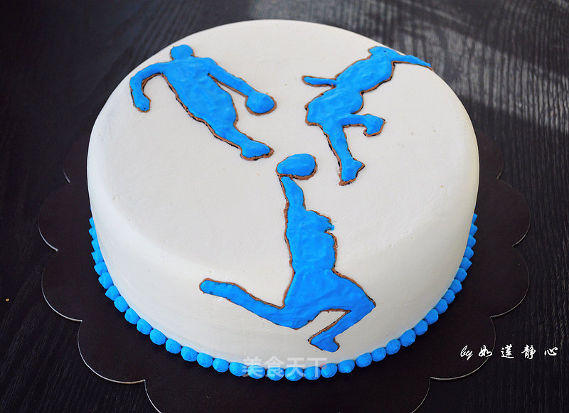 #aca Baking Star Competition# Dynamic Boy Cake recipe