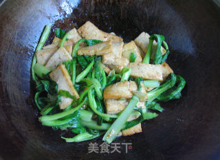 Stir-fried Vegetables with Tofu in Oil recipe