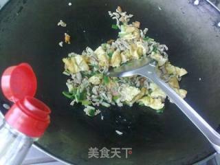Fried Rice with Cabbage, Shrimp and Egg recipe