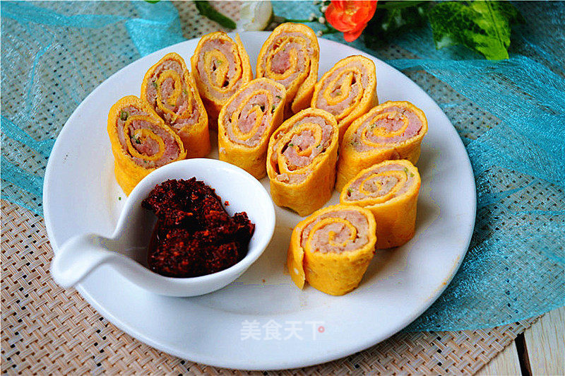 Chinese New Year Banquet Dishes-copper Coin Roll