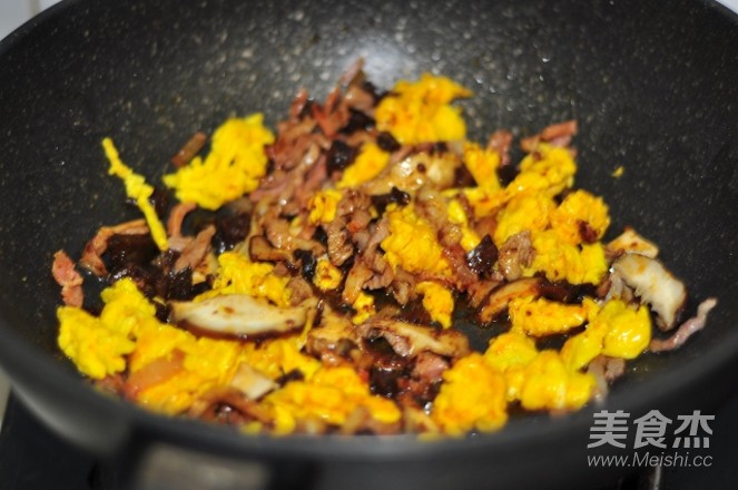 Colorful Rice with Bacon and Egg Fried Rice recipe