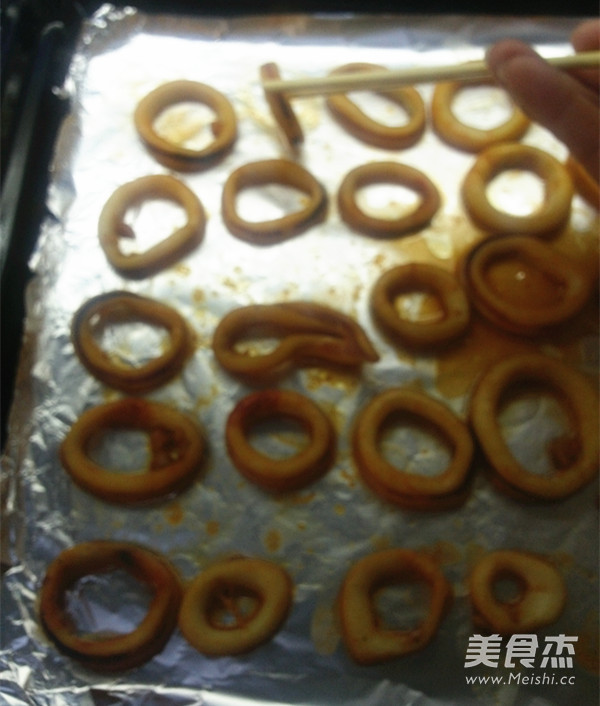 Orleans Grilled Squid Rings recipe