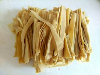 Dried Tofu with Cabbage recipe