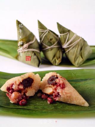 Red Beans and Candied Date Rice Dumplings recipe