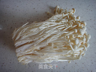 Shredded Chicken Enoki Mushroom recipe