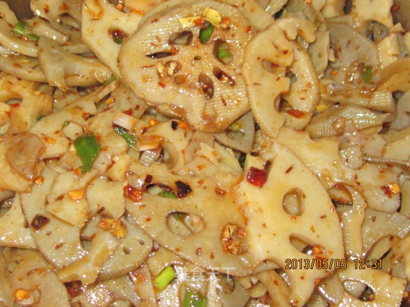Cold Lotus Root Slices recipe