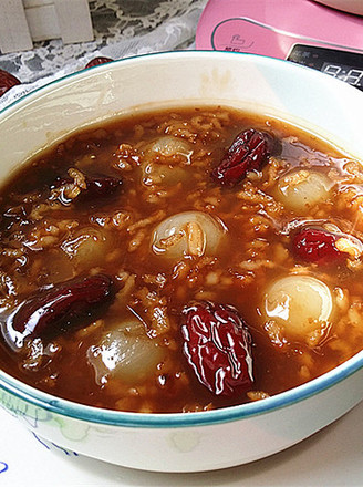 Brown Sugar, Longan and Red Date Soup