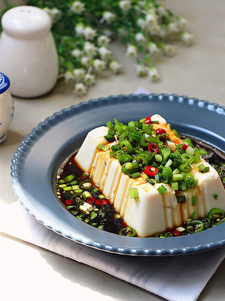 Soft Tofu with Sauce recipe