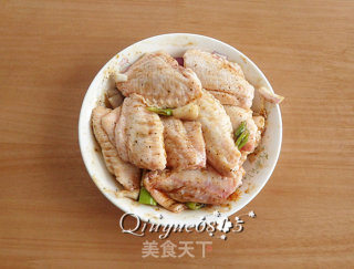 Black Pepper Chicken Wings (air Fryer Version) recipe