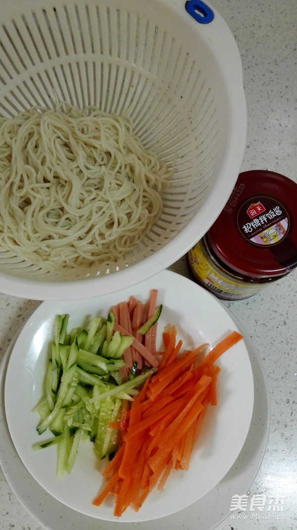 Three Silk Cold Noodles recipe