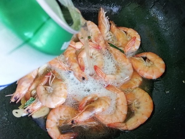 Braised Prawns in Beer Oil recipe