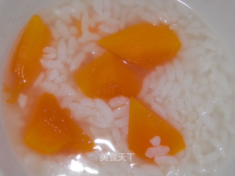 Pumpkin Rice Porridge recipe