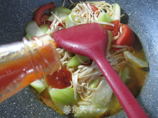 Tomato Night Blossom Noodles recipe