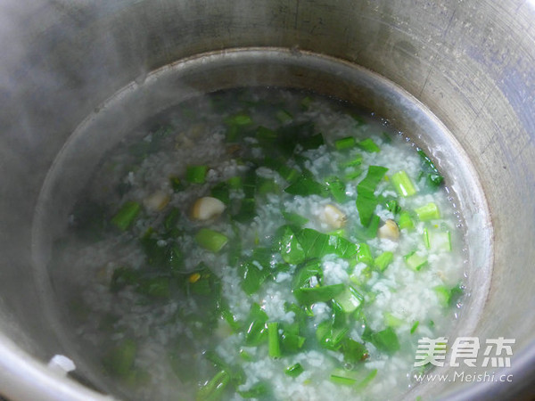 Canola and Abalone Rice Congee recipe