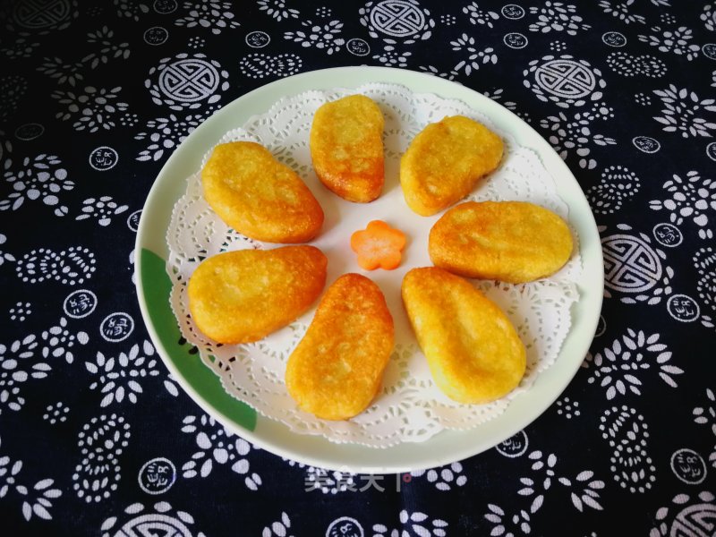 #团圆饭# Fried Sweet Potato Rice Cake recipe