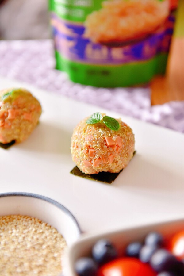 Quinoa Rice Balls recipe