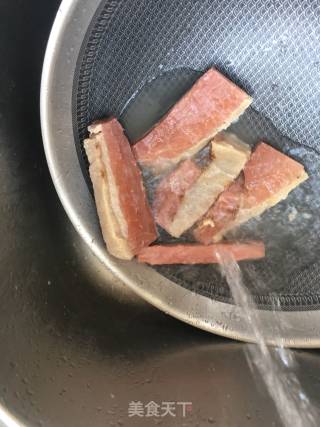 Stir-fried Cabbage with Bacon recipe