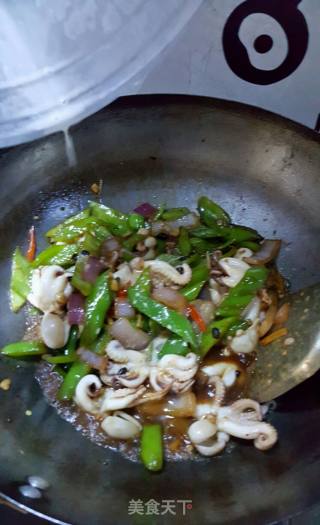 Stir-fried Cuttlefish with Beijing Sauce recipe